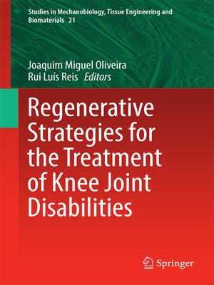 cover image of Regenerative Strategies for the Treatment of Knee Joint Disabilities